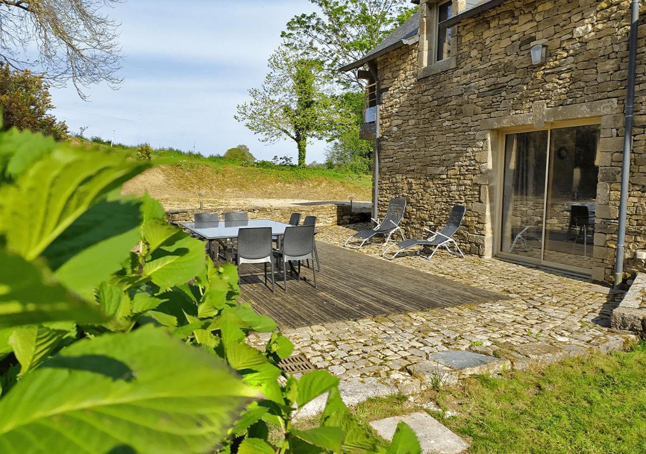 Coeur Du Finistere Villa Pleyben Exteriör bild